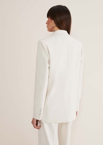 Phase Eight Celyn Single Breasted Jackets White Australia | AT3912850